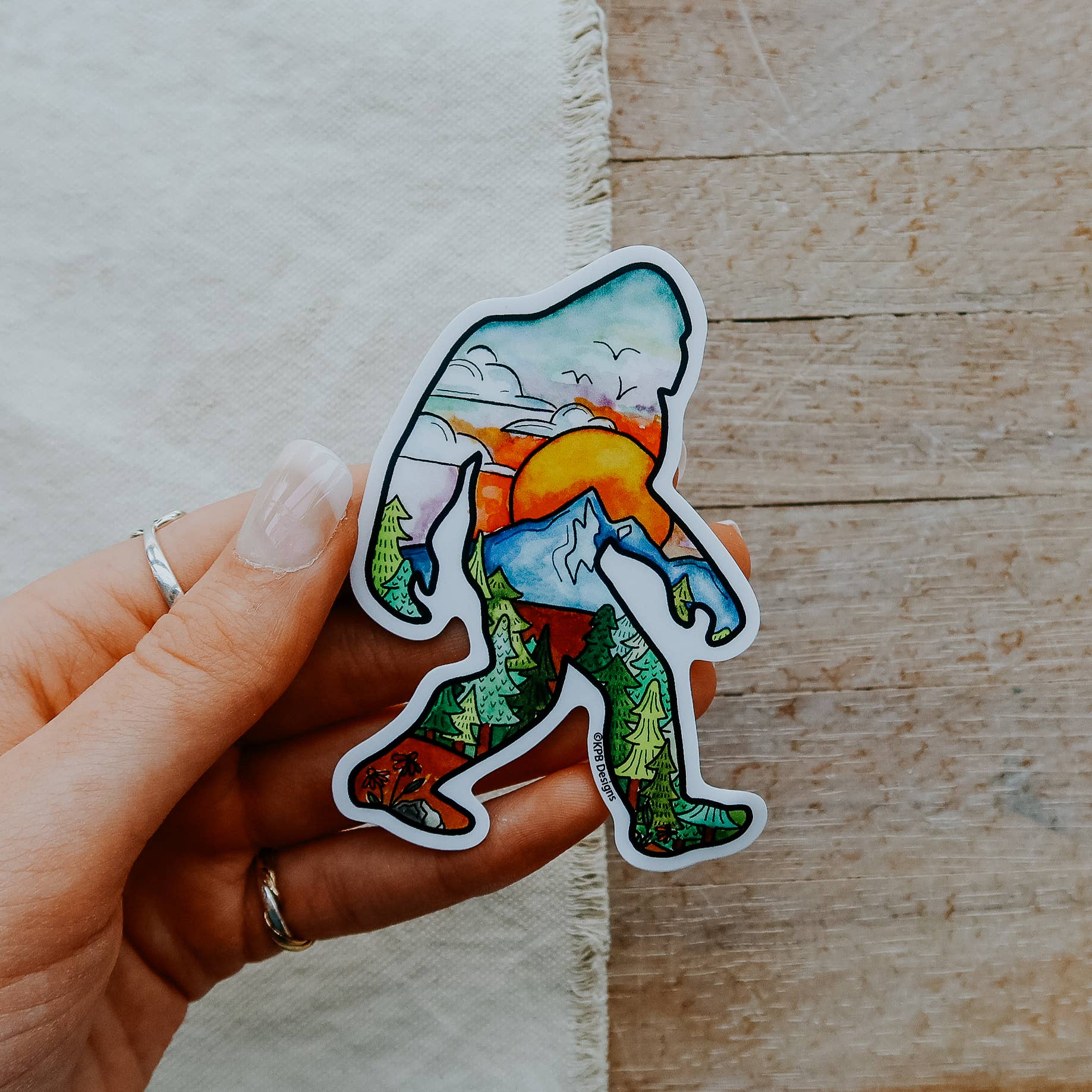 Sticker Girl - Wholesale Sticker - Sasquatch Sunset Vinyl Sticker1