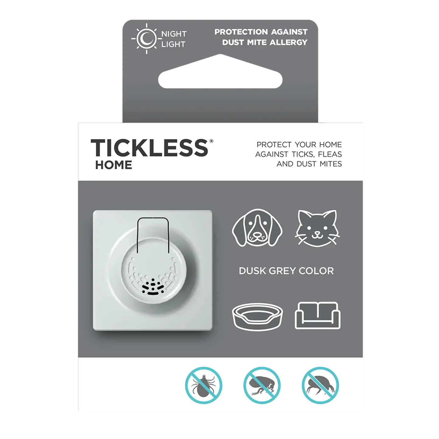 TicklessUSA - Vente Spray contre les puces/tiques - Répulsif non toxique contre les tiques, les puces et les acariens Tickless Home4
