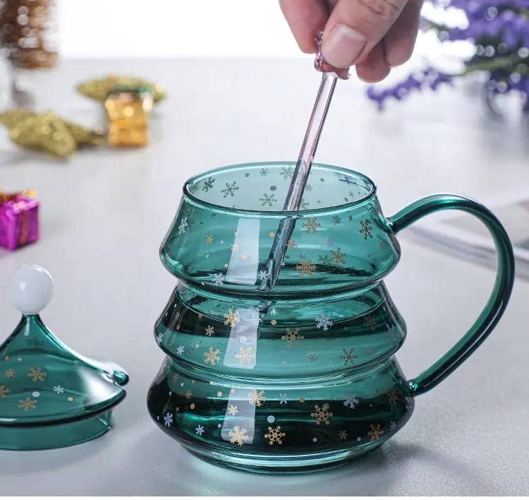 giftland - Wholesale Christmas Decoration - Christmas Mug Glass3