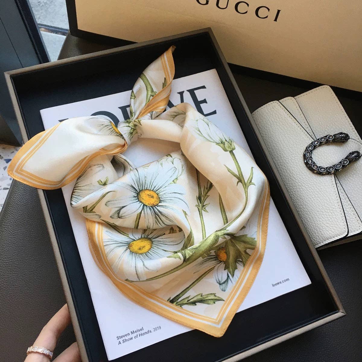 Marayn - Wholesale Scarf - Women's - Korean Silk Scarf Chic Style Elegant Gift17