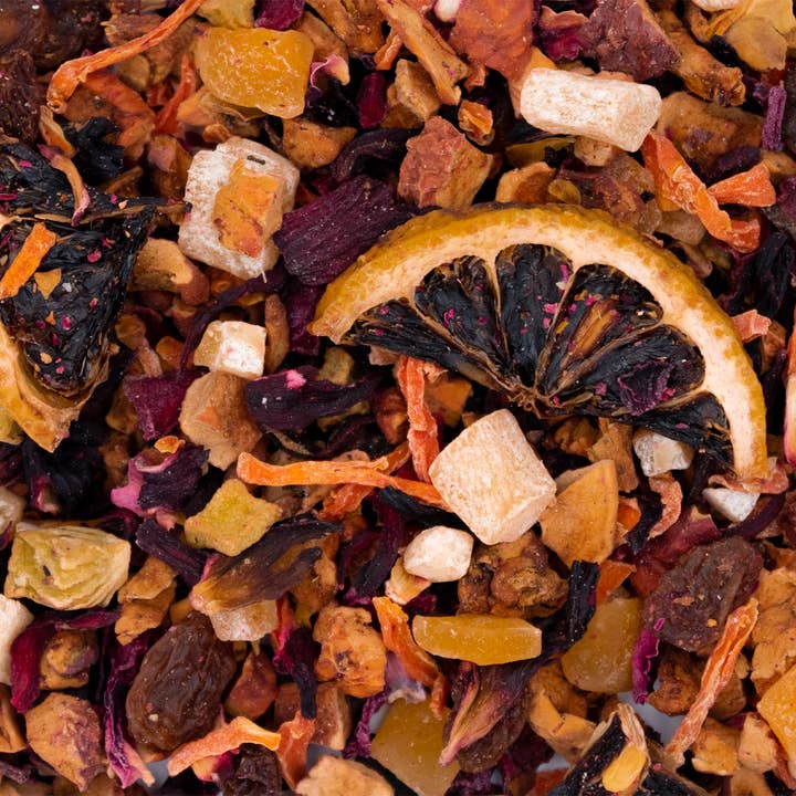 MysteryTea® - Venta al por mayor Tés a granel - Elephant Back - Granel 60 g (Infusión de mango de granada)