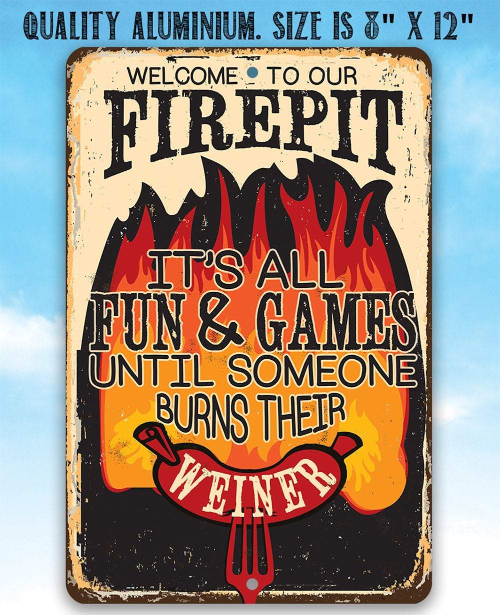 Lone Star Art Metal Signs - Wholesale Sign - It's All Fun and Games - Metal Sign5