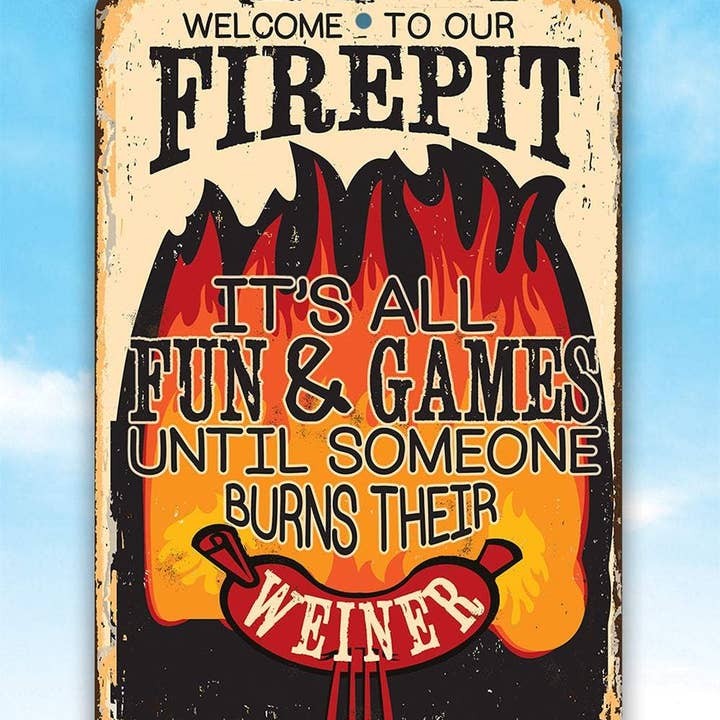 Lone Star Art Metal Signs - Wholesale Sign - It's All Fun and Games - Metal Sign5