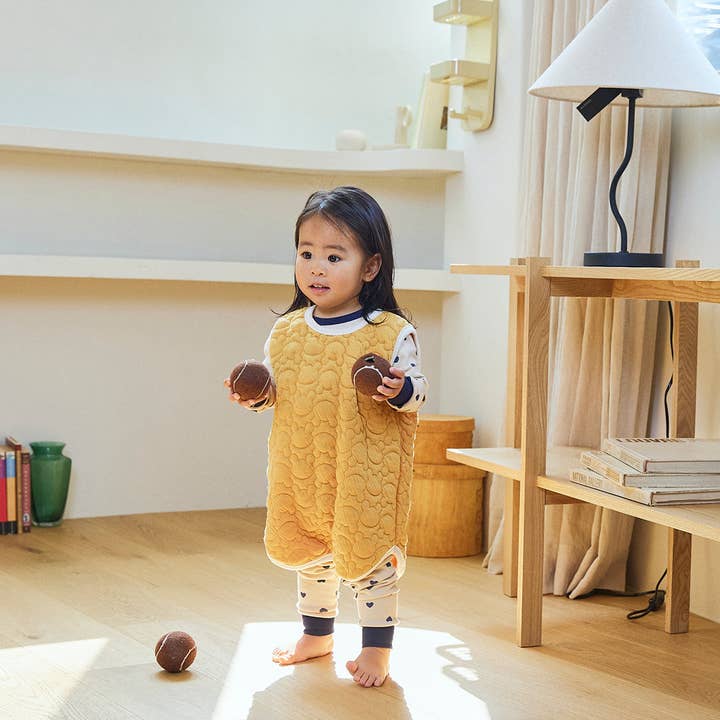 Grosmimi (zezebaebae) - Wholesale Sleepsuit - Baby - Babyrabbit Teddy Bear Quilted Vest4