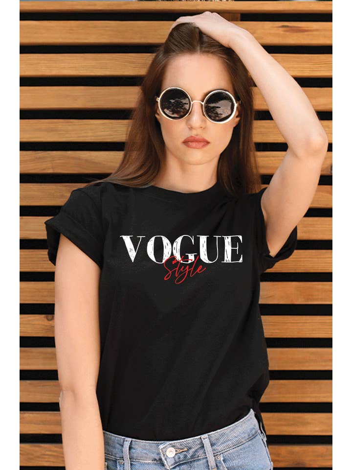 Polar bee - Wholesale Screen Printed T-Shirt - Women's - MPB-1804. VOGUE Style