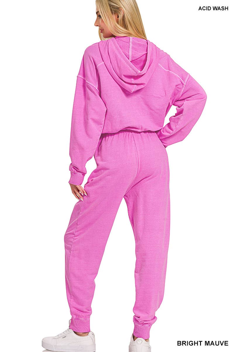 Vanilla Monkey - Wholesale Jumpsuit - Women's - Enzyme Washed French Terry Jumpsuit6