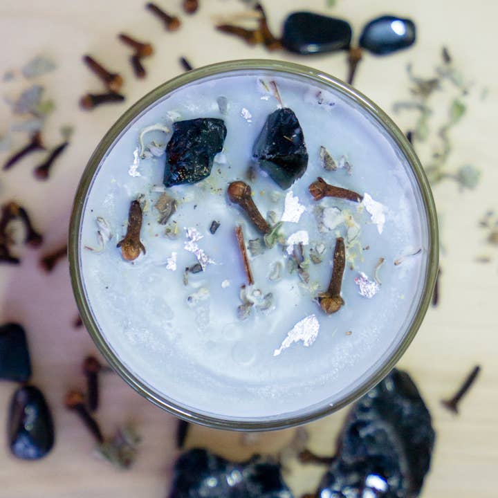 Mercury Retrograde Intention Candle for wholesale by Ojo Luna Apothecary