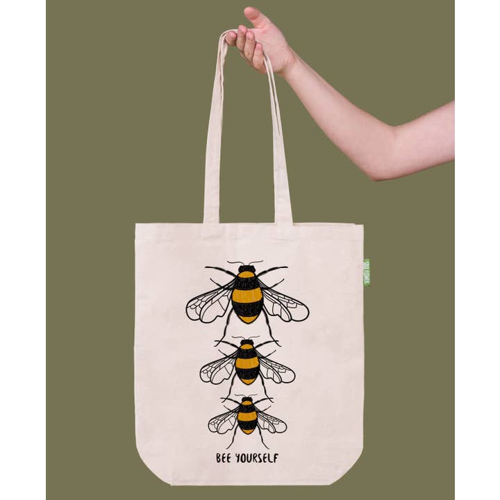 Soul Flower - Wholesale Tote bag – Unisex - Bee Yourself Eco Tote Bag3