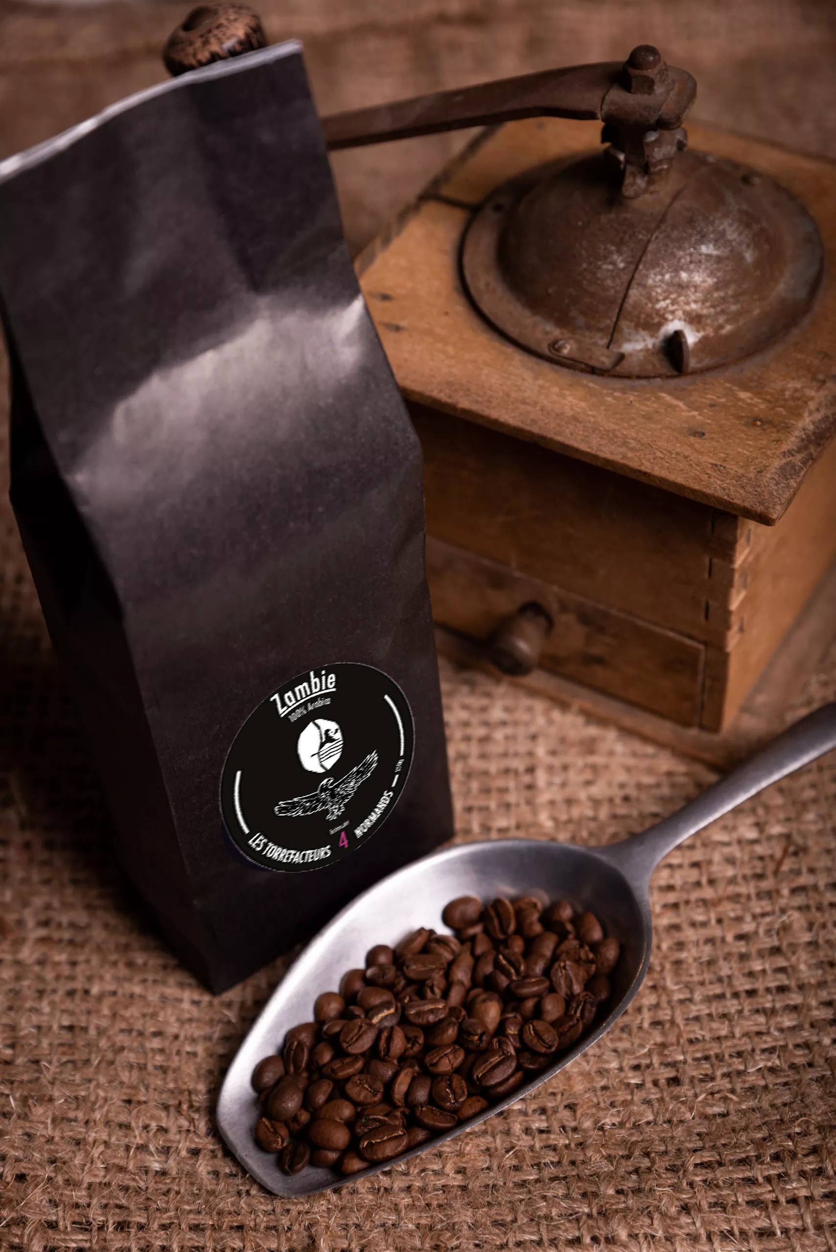 Les Torréfacteurs Normands - Vente Grains de café - Le café Zambie Kachipapa Farm (200g)