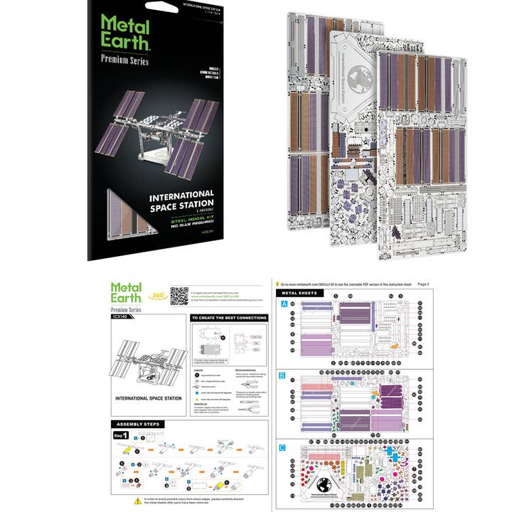 International Space Station for wholesale by Metal Earth