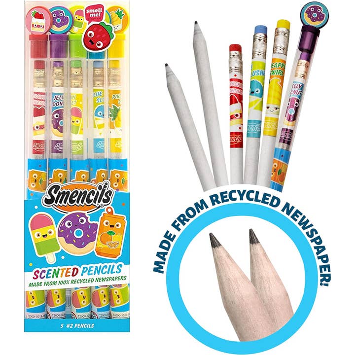 Scentco, Inc - Wholesale Pencil - Smencils - Scented Pencils Made from Recycled Newspapers 3