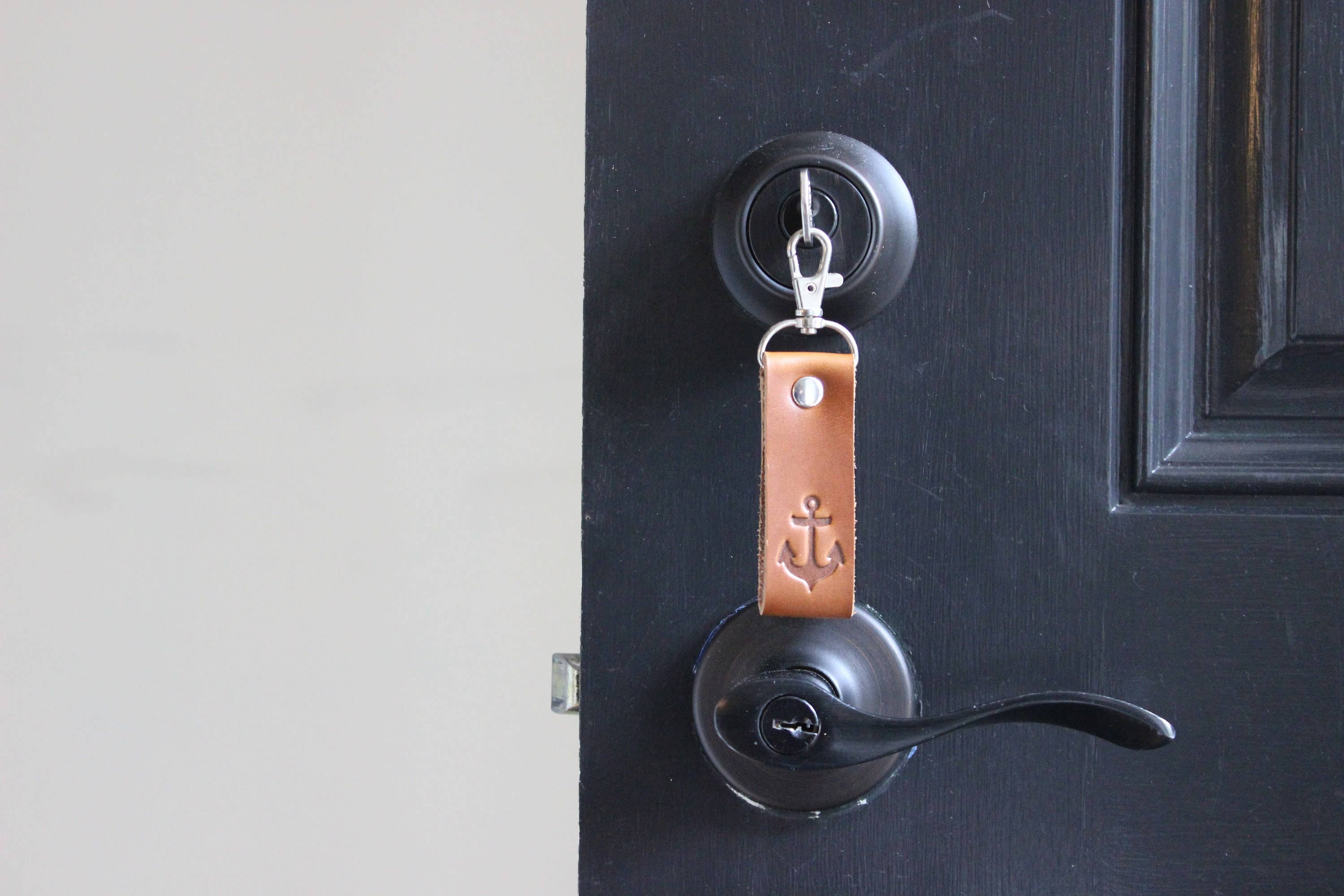 Mermaid and Sailor - Vente Porte-clés – unisexe - Porte-clés en cuir avec ancre, porte-clés, bateau de mer, vacances1