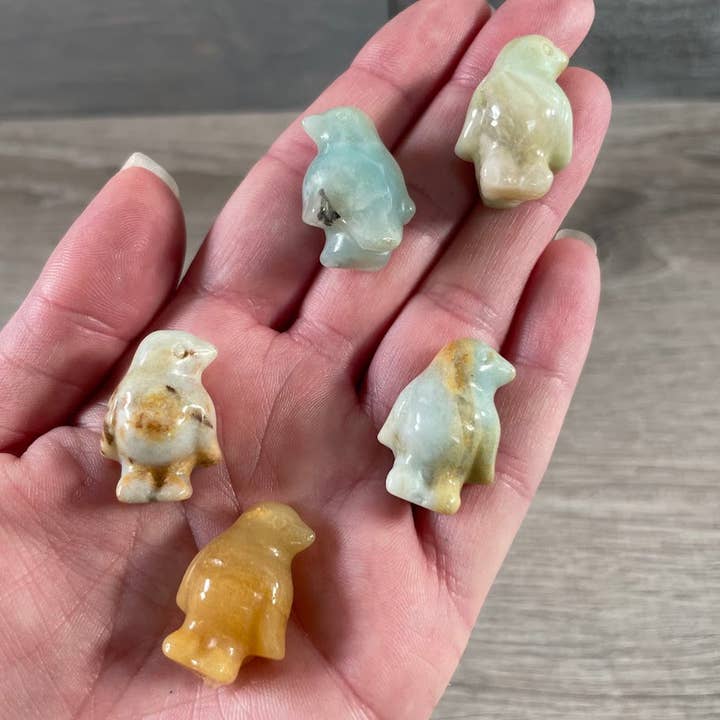 Keystone Crystals - Wholesale Spiritual Stone/Crystal - Penguin Gemstone Small Carved Figurine – Wholesale Gift, Metaphysical Shops6