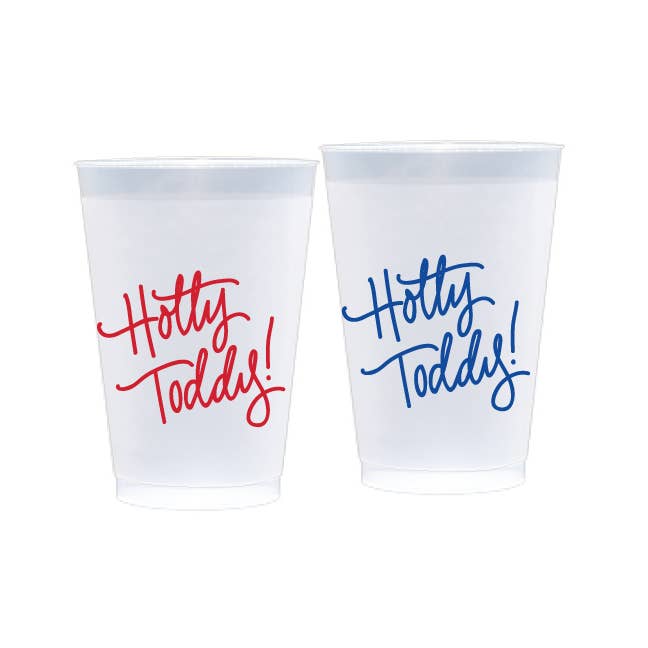Natalie Chang - Wholesale Disposable Tableware Pack - Hotty Toddy! | Game Day Cups & Napkins (All) 5