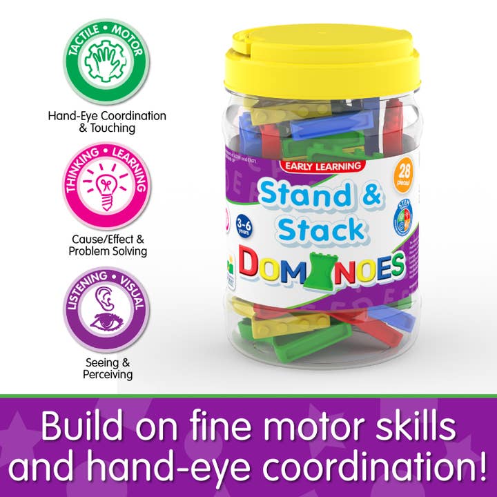 The Learning Journey - Wholesale Toy Set - Kids - Stand & Stack Dominoes