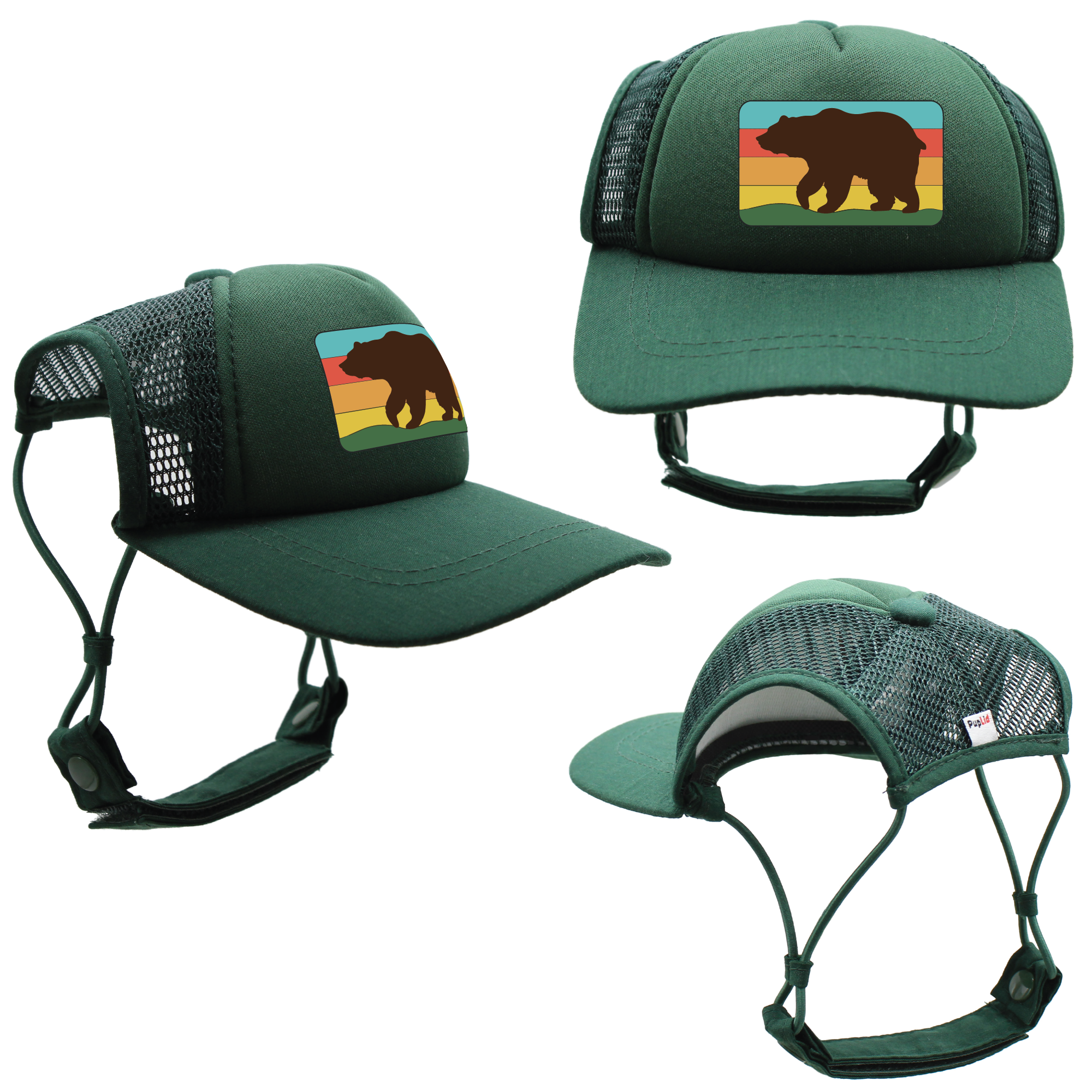 PupLid - Wholesale Hoed voor honden - Hond - Bear Standard of Namedrop | Truckerpet voor honden26