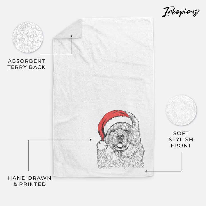 Inkopious - Wholesale Hand Towel - Baloo the Chow Chow Hand Towel24