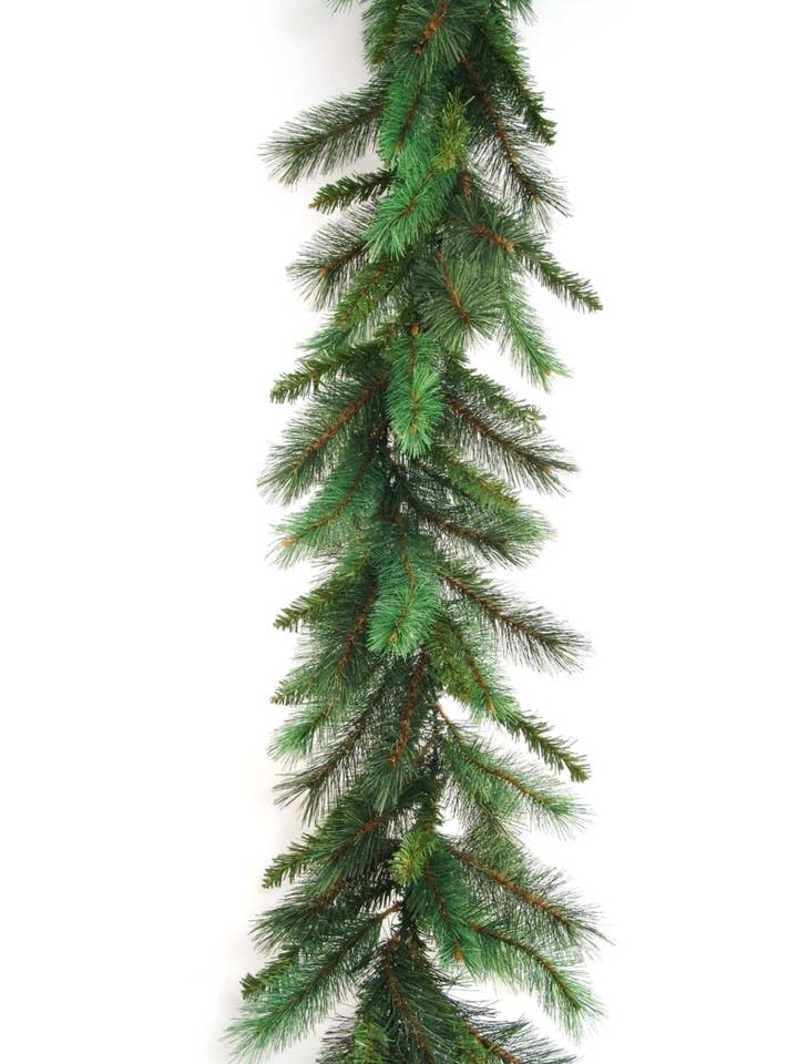 Pine Garland|180Green Tips - 9Ft X 14In.Christmas Collection for wholesale by Larksilk
