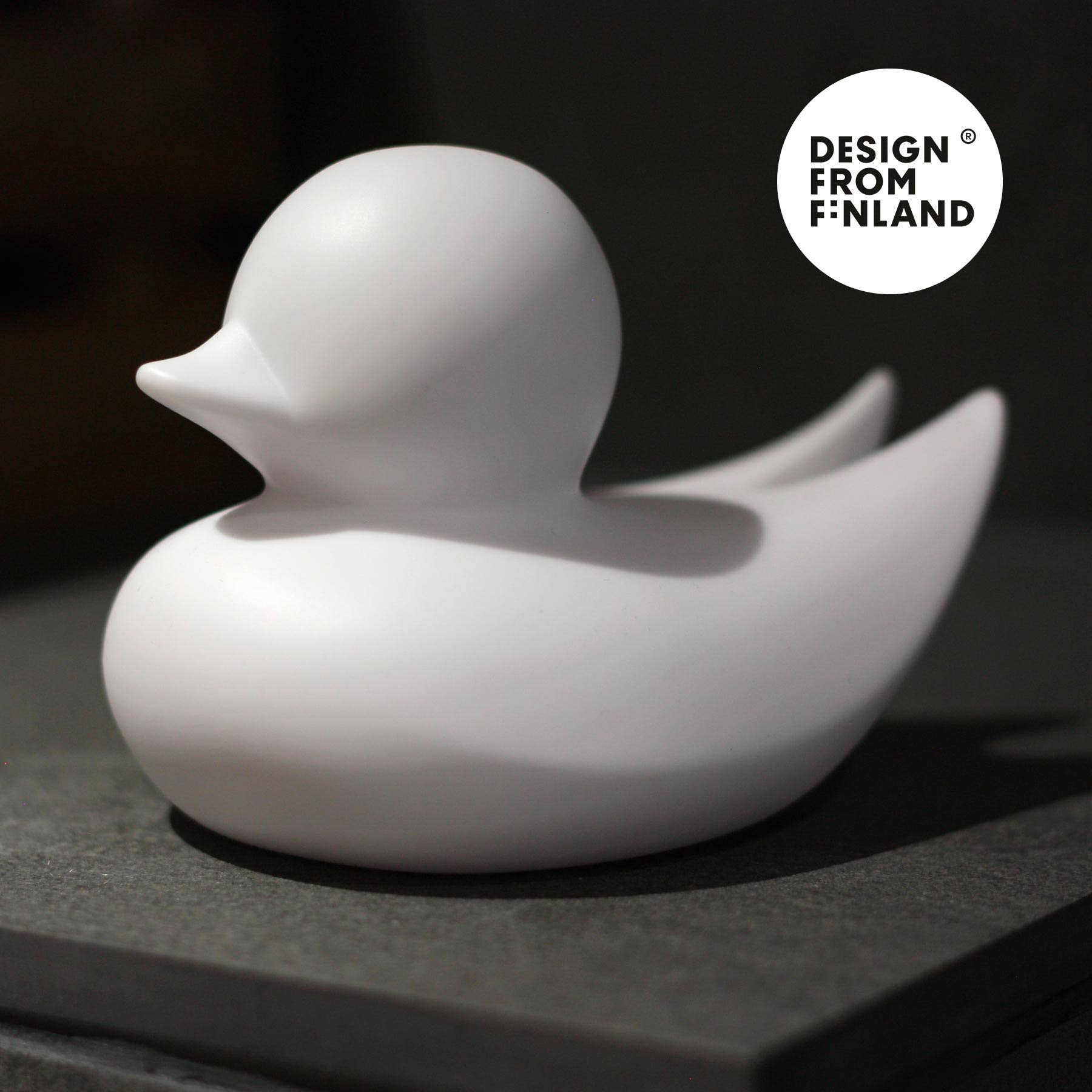 Kaamos Company - Wholesale Bath Toy - Baby - Minimalist Design Rubber duck, solid black, white, yellow1