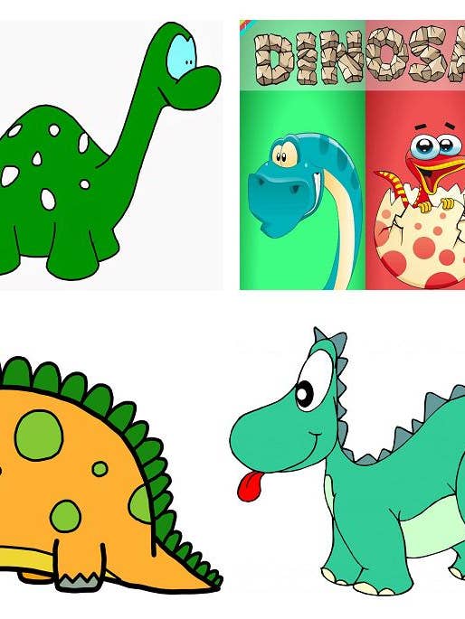 Set van 4 geplastificeerde placemats Dinosaurussen voor Kinderen voor wholesale door DB GROUP SRL
