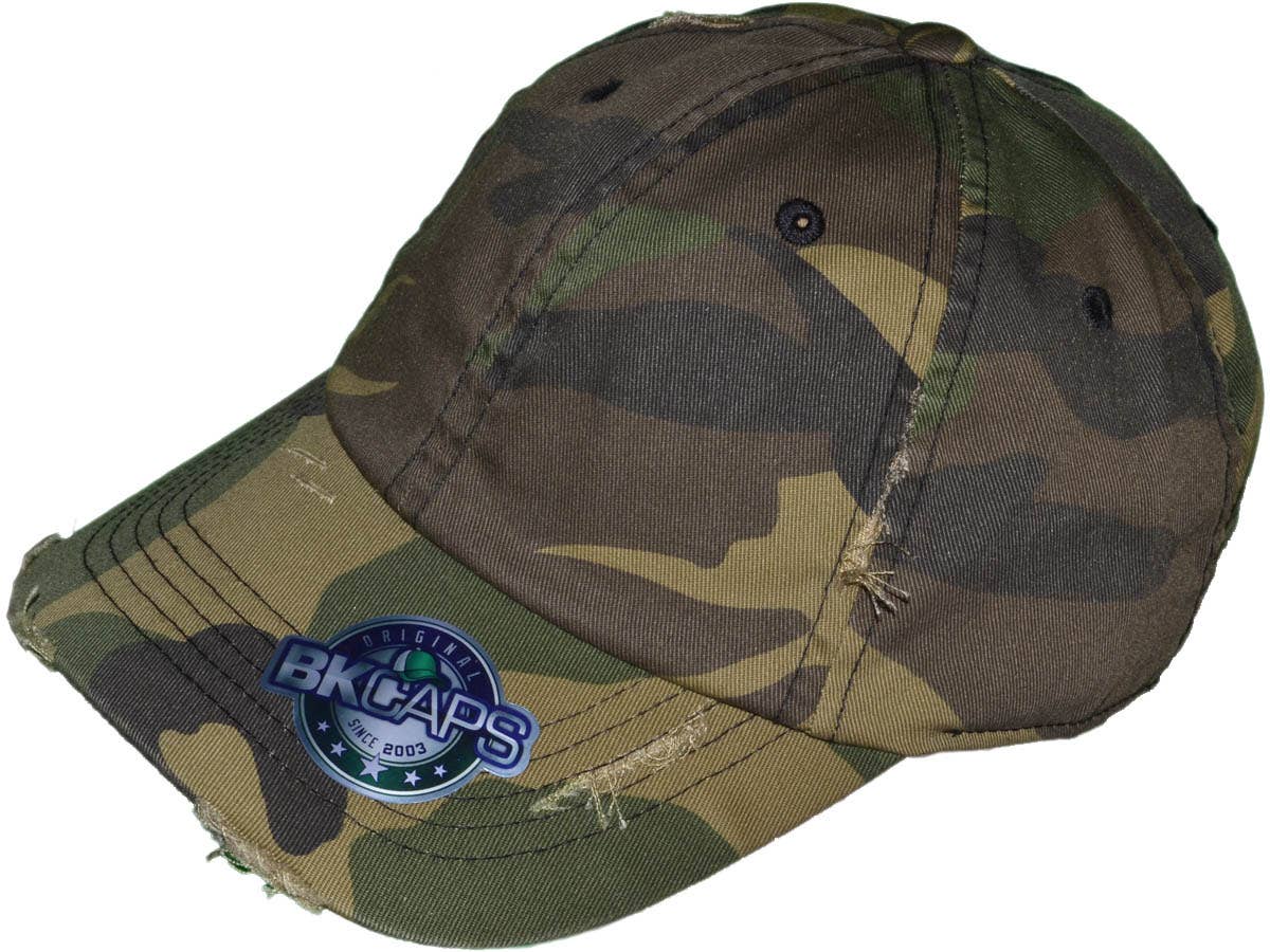 Buck Wholesale - Vendita all'ingrosso Cappellino da baseball - Unisex - Cappello vintage da papà, in cotone di alta qualità, a basso profilo, strappato18