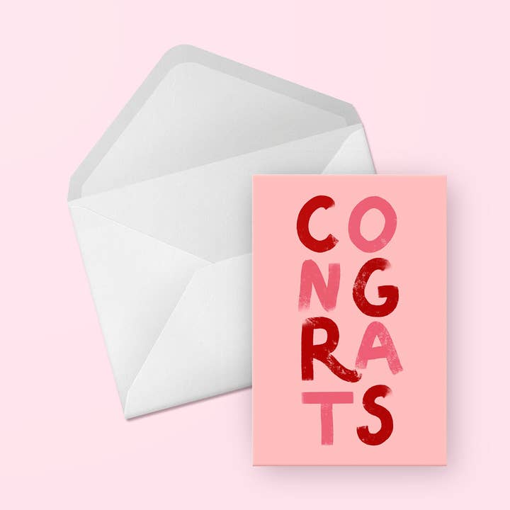 Congrats Greeting Card and other Purchase Wholesale congratulations bracelet. Free Returns & Net 60 Terms on Faire trending on Faire.