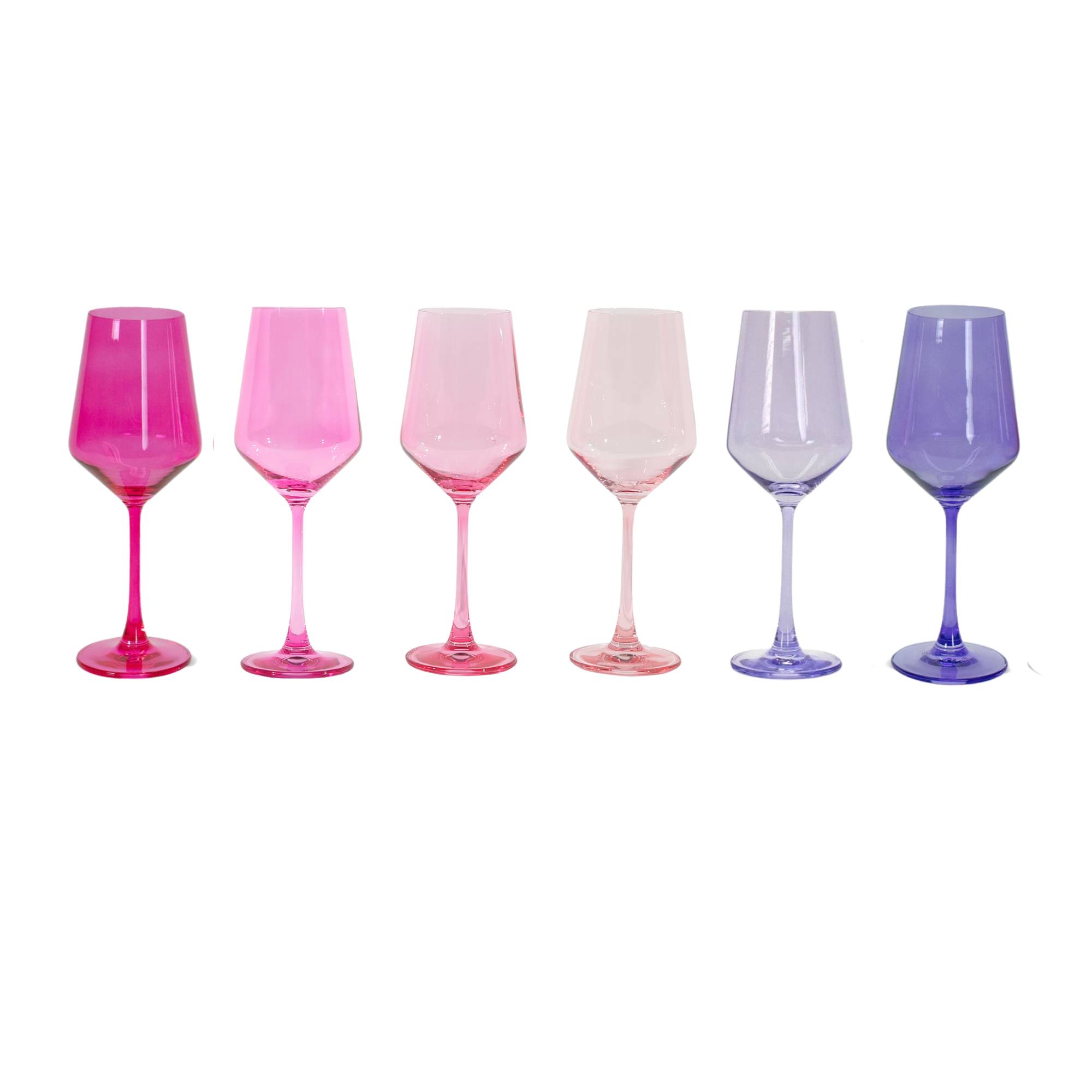 GlassHauseCo - Wholesale Wine Glass - Hot Hot Pink - Colored Wine Glass4