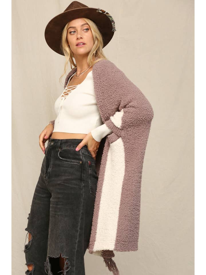 KyeMi - Wholesale Poncho - Women's - Super Soft And Stretchy Poncho With Fringe11