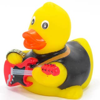 Ducks in the Window - Wholesale Bath Toy - Baby - Guitar Player Rubber Duck 1