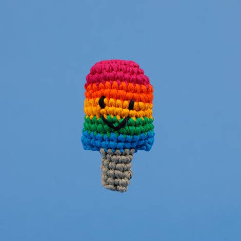 Ware of the Dog - Wholesale Pet Squeaky Toy - Dog - Crochet Popsicle Dog Toy