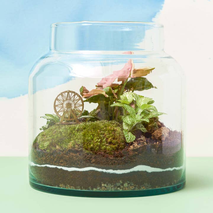 Another Studio – Großhandel Bastelset – Mini-Modell-Riesenrad, Terrariendekor aus Messing, Bastelset