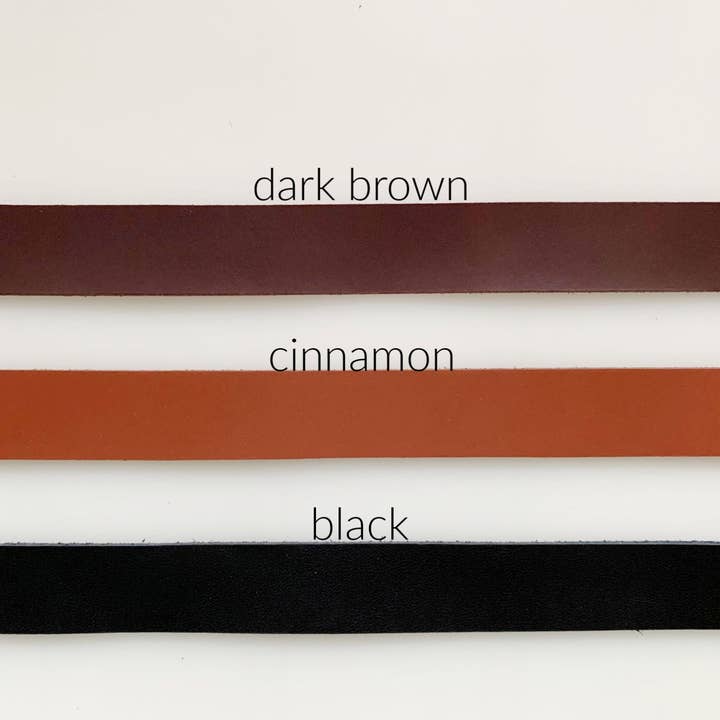 Sew Hungryhippie LLC - Wholesale Craft Supplies - Leather Strap 3/4" black19