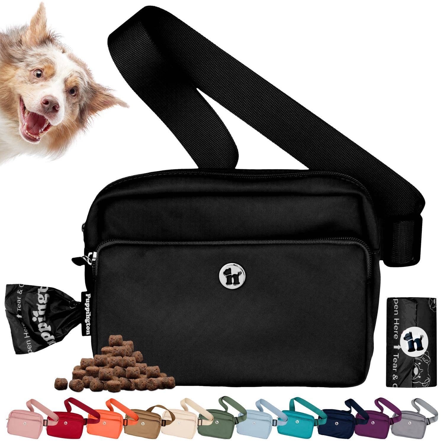 Puppington – Großhandel Bauchtasche – Damen – Puppington 3-in-1 Hundegürtel- und Umhängetasche – Oprah's Favorite Things0