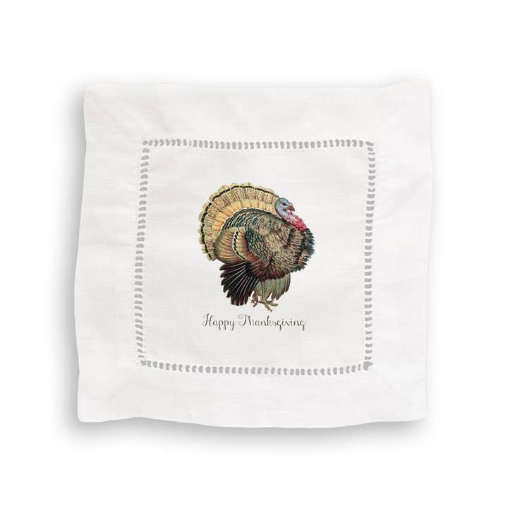French Graffiti - Wholesale Tea Towel - Thanksgiving Turkey4