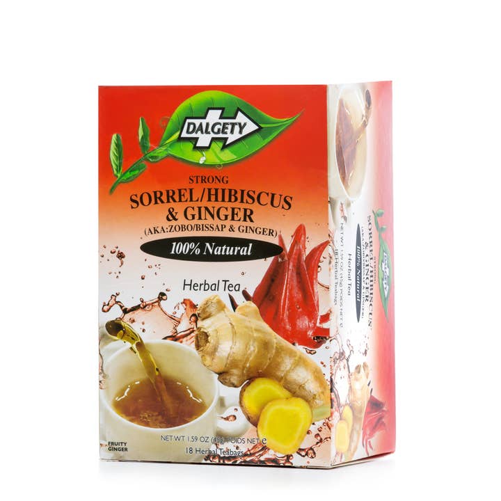 Dalgety Teas – wholesale Hälsoté/Detoxté – Rödsyra & Ingefära Örtinfusion