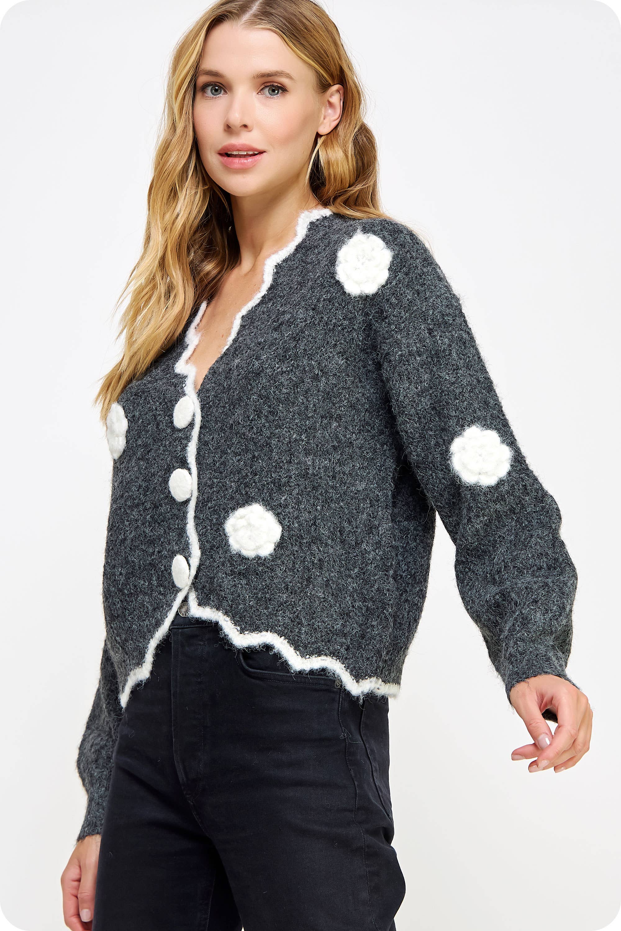 Strut & Bolt – Engroshandel Cardigan - Dame – Camellia Cardigan Sweater9