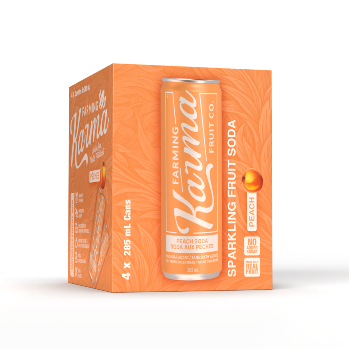 Farming Karma Fruit Co. Ltd - Vente Sodas/boissons gazeuses - Pack Variété de Sodas aux Fruits5