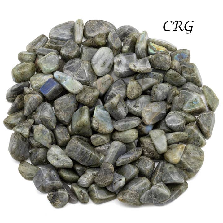 LOT DE 1 KILO - Pierres précieuses en labradorite de Madagascar, 1/2 à 2 pouces en moyenne pour la vente par Crystal River Gems LLC