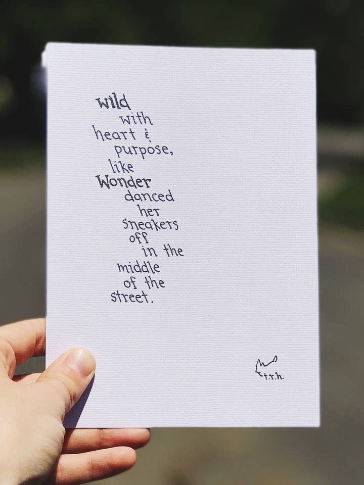 Child, Dreamer (EXCERPT) // Poem for wholesale by NOTESONTHEWAY