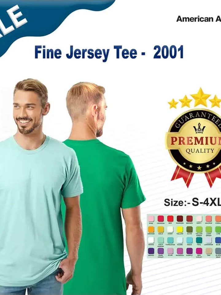 T-shirt en jersey fin pour adulte pour la vente par Radyan