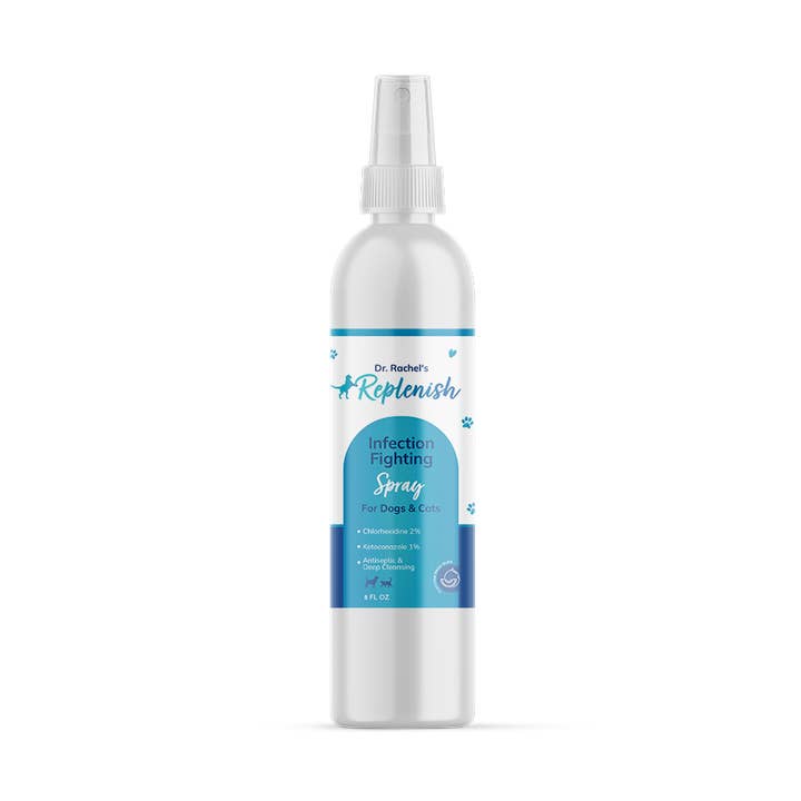 Infektionsbekæmpende spray for engroshandel hos Replenish Dog Water Supplement