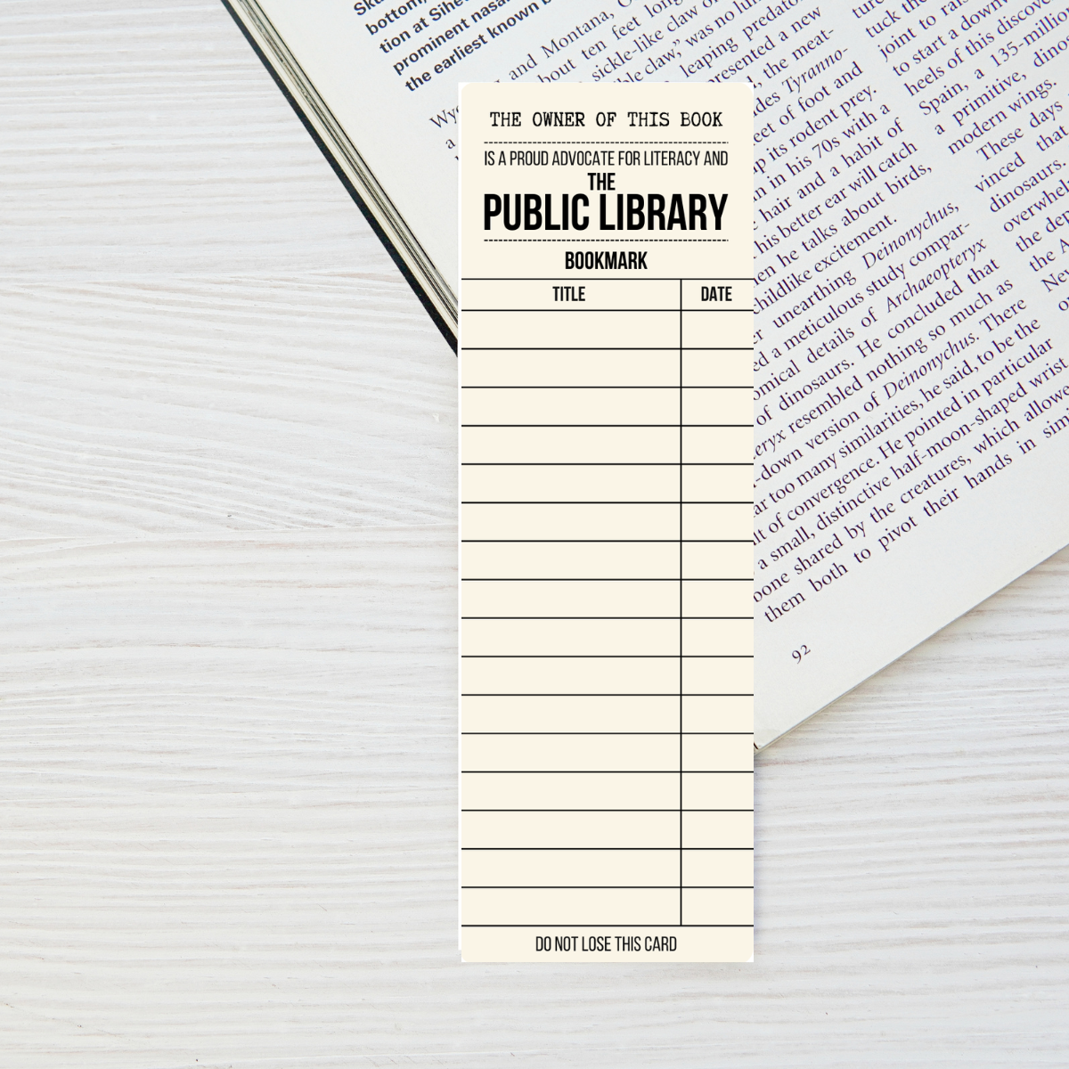 inviting affairs paperie - Wholesale Bookmark - Public Library Bookmarks 3
