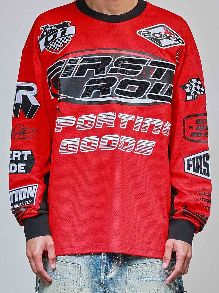 MAILLOT DE SPORT SPEED RULES pour la vente par First Row