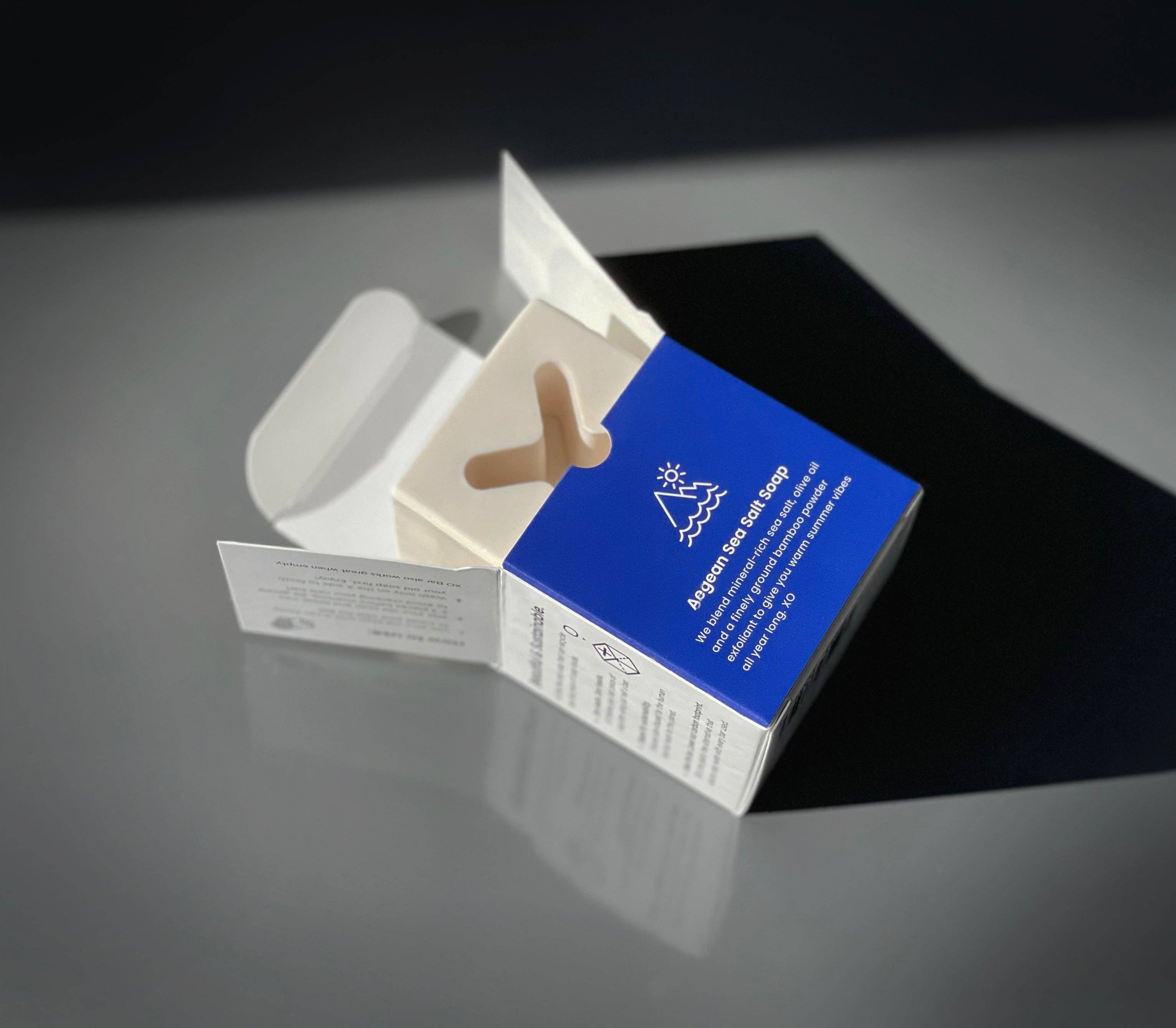 XO Bath - Wholesale Bar Soap - Aegean Sea Salt Soap2