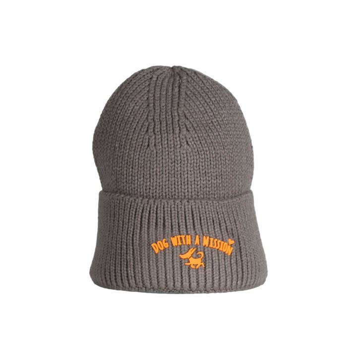 Dog with a Mission - Wholesale Beanie - Unisex - Beanie Grey1