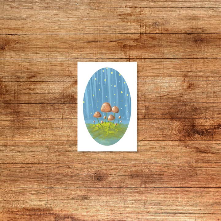 Misty Lights (Fine Art Print) for wholesale by Zoe Mae Art LLC