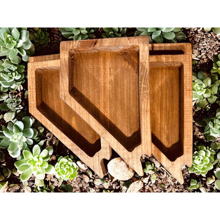 Nevada Candle-Ready Wooden Bowls Bundle of 5 - Candle Holder for wholesale by McCain's Furniture Co
