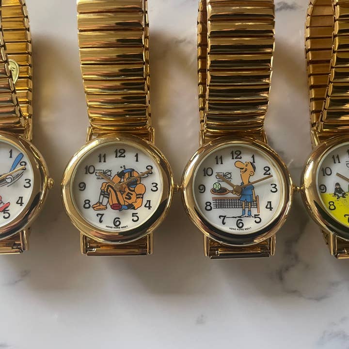 Siman International Inc. - Wholesale Wrist Watch - Unisex - Sports Quartz watches with moving discs & stretch bands