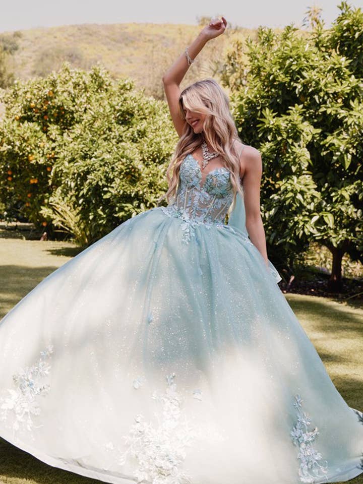 3D Multi Floral Applique Cap Sleeve Long Quinceanera Dress JTJT1466H and other Purchase Wholesale quinceañera dresses. Free Returns & Net 60 Terms on Faire trending on Faire.