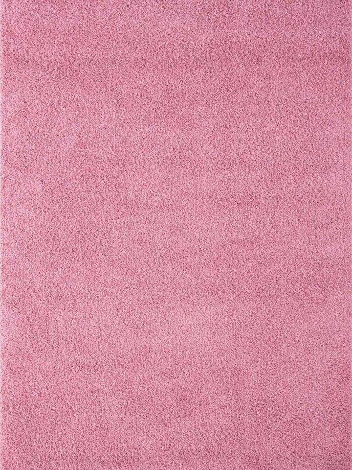 Myshaggy Solid Pink Rug for wholesale by THE RUGS